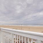 ocean view from the second floor balcony of the oceana room