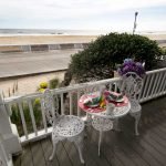 Photo of the porch area of Inn on the Ocean