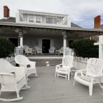 Photo of the porch area of Inn on the Ocean