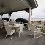 Photo of the porch area of Inn on the Ocean