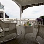 Photo of the porch area of Inn on the Ocean