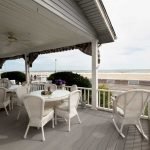 Photo of the porch area of Inn on the Ocean